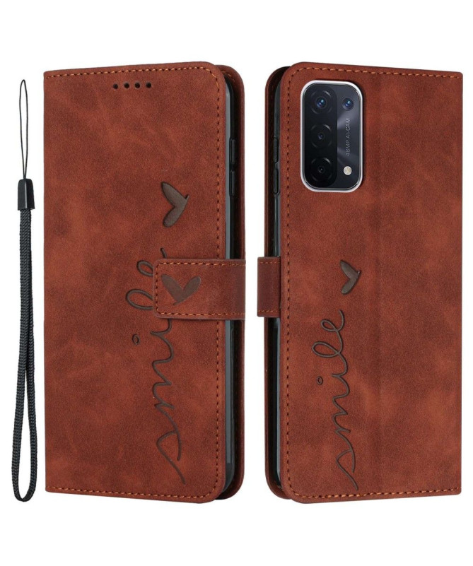 Housse Oppo A54 5G / A74 5G Smiles Retro