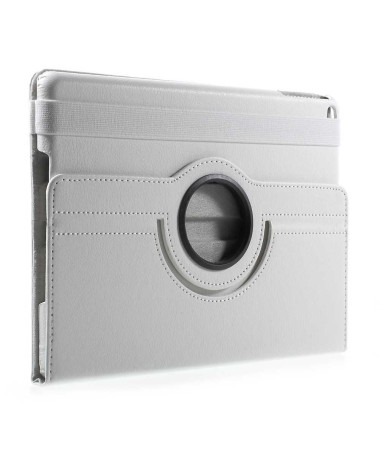 Housse iPad 9.7 2017 / 2018 Style Cuir 360 degrés Blanc - photo 7