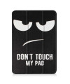 Housse iPad 9.7 2017 / 2018 Smart Cover - Don't Touch My Phone