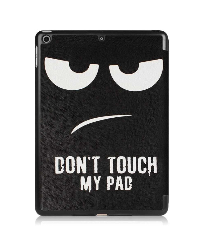 Housse iPad 9.7 2017 / 2018 Smart Cover - Don't Touch My Phone