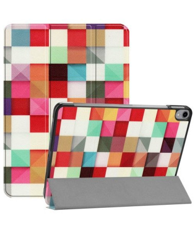 Coque iPad Pro 11 pouces avec rabat - Carreaux colorés