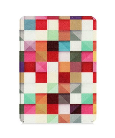 Coque iPad Pro 11 pouces avec rabat - Carreaux colorés