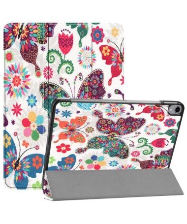 Coque iPad Pro 11 pouces avec rabat - papillons et fleurs