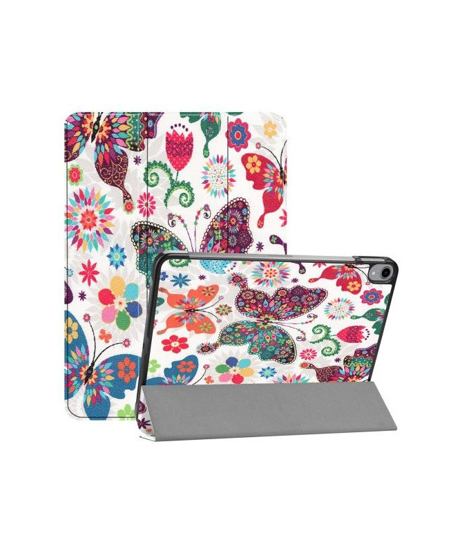 Coque iPad Pro 11 pouces avec rabat - papillons et fleurs