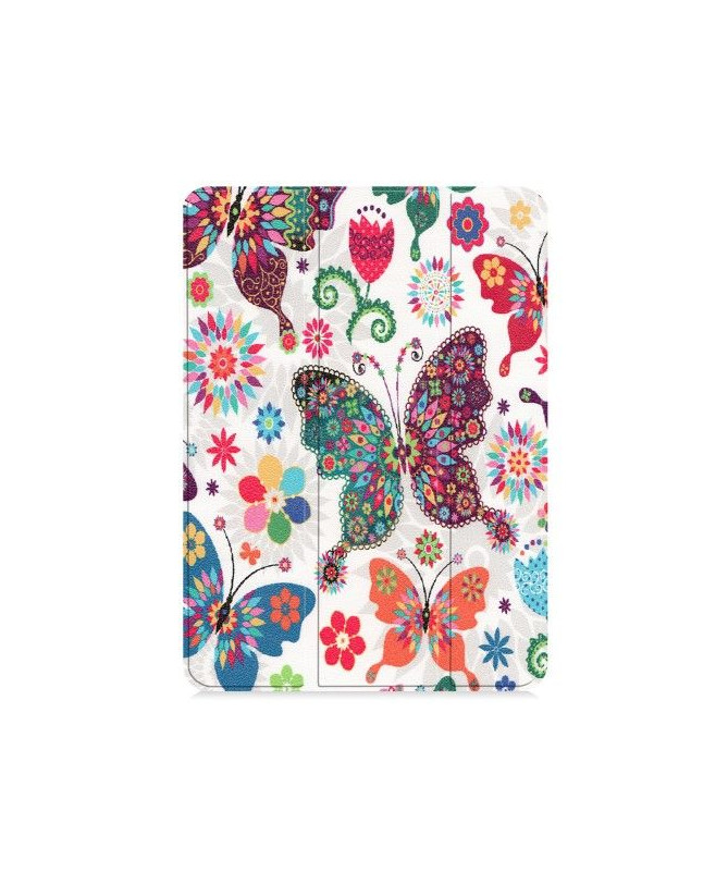 Coque iPad Pro 11 pouces avec rabat - papillons et fleurs