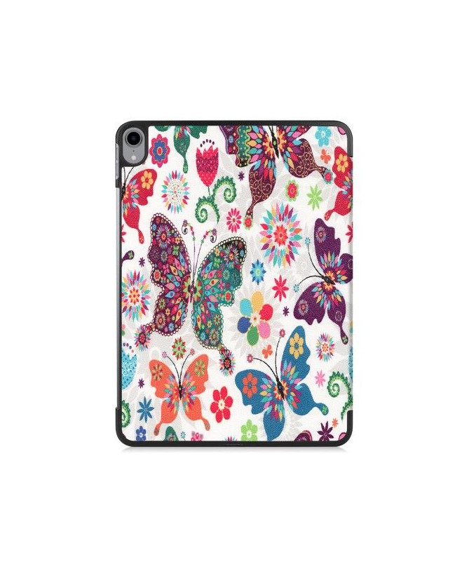 Coque iPad Pro 11 pouces avec rabat - papillons et fleurs