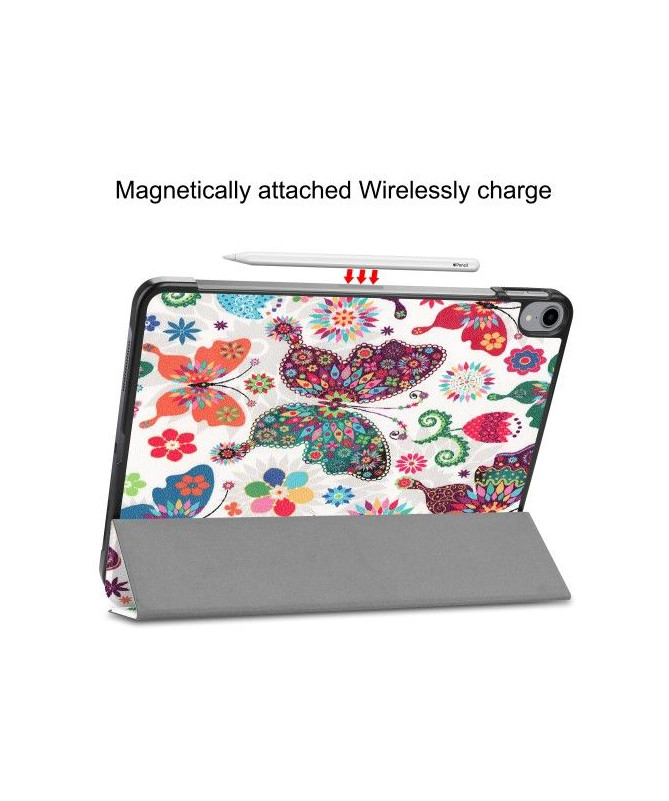 Coque iPad Pro 11 pouces avec rabat - papillons et fleurs