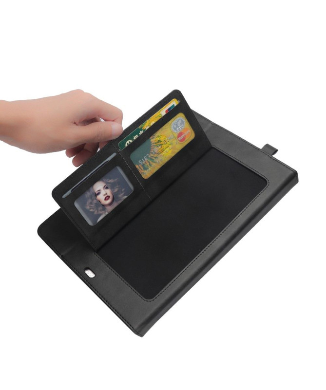 Housse iPad Pro 12.9 2018 Effet cuir support porte-cartes