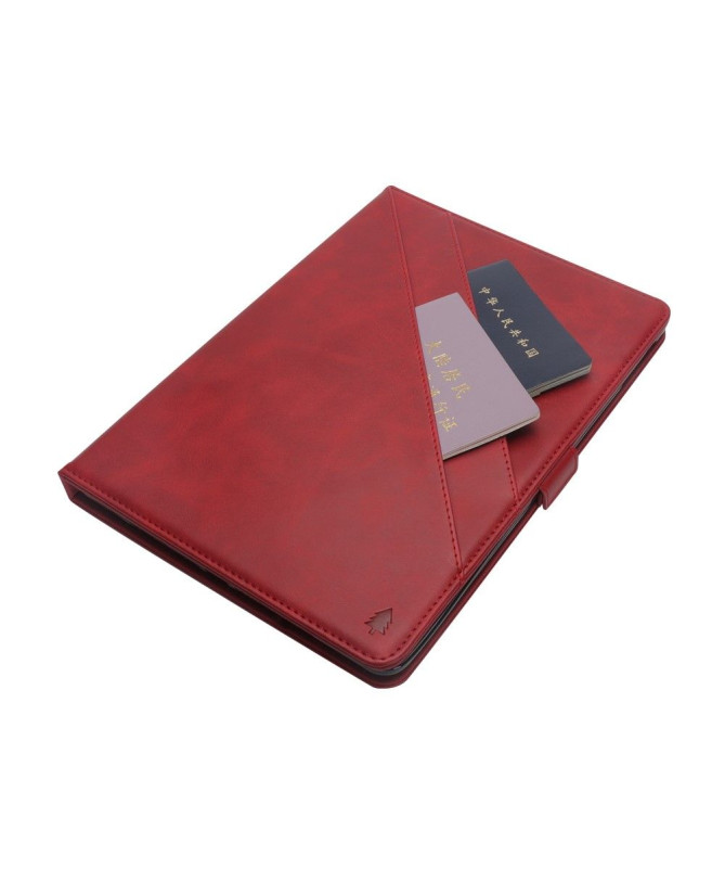 Housse iPad Pro 12.9 2018 Effet cuir support porte-cartes