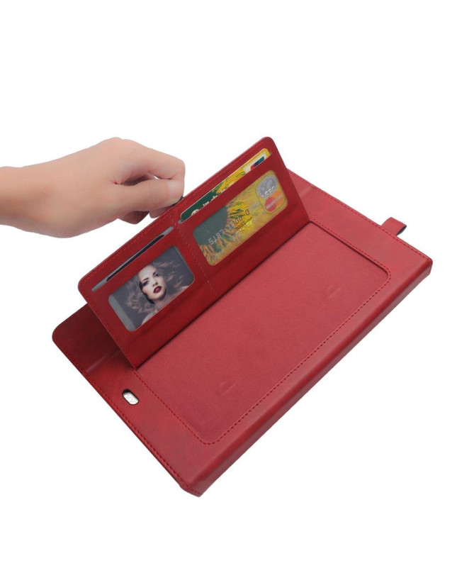 Housse iPad Pro 12.9 2018 Effet cuir support porte-cartes