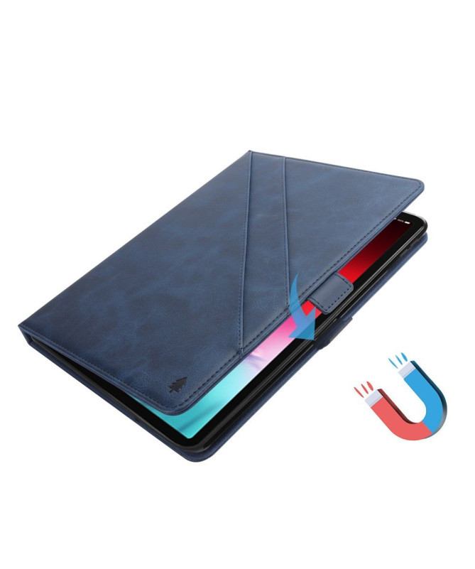 Housse iPad Pro 12.9 2018 Effet cuir support porte-cartes