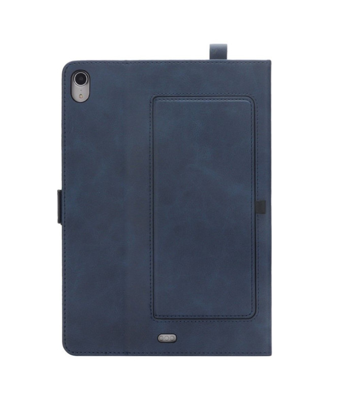 Housse iPad Pro 12.9 2018 Effet cuir support porte-cartes