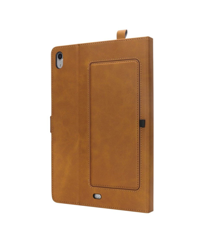 Housse iPad Pro 12.9 2018 Effet cuir support porte-cartes
