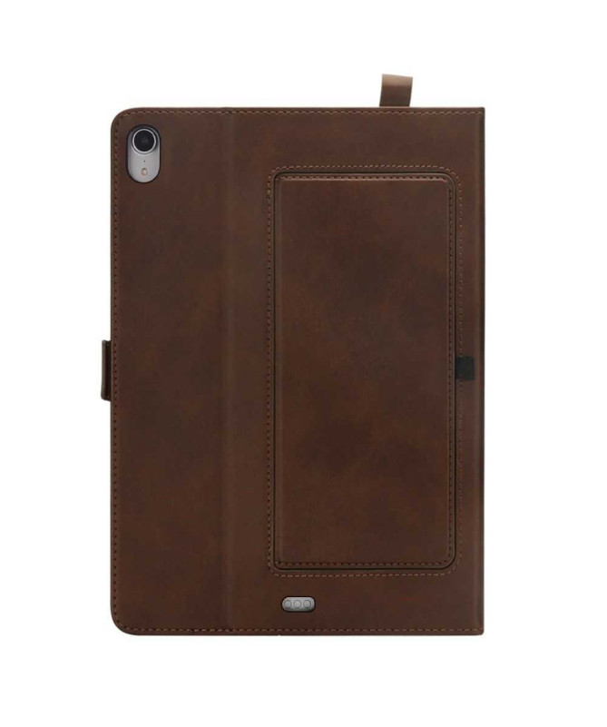 Housse iPad Pro 12.9 2018 Effet cuir support porte-cartes