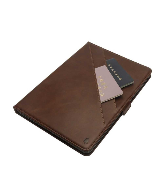 Housse iPad Pro 12.9 2018 Effet cuir support porte-cartes