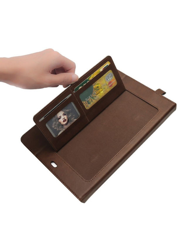 Housse iPad Pro 12.9 2018 Effet cuir support porte-cartes