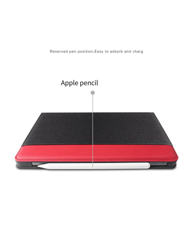 iPad Pro 12.9" 2018 - Housse MUTURAL bicolore revêtement tissu