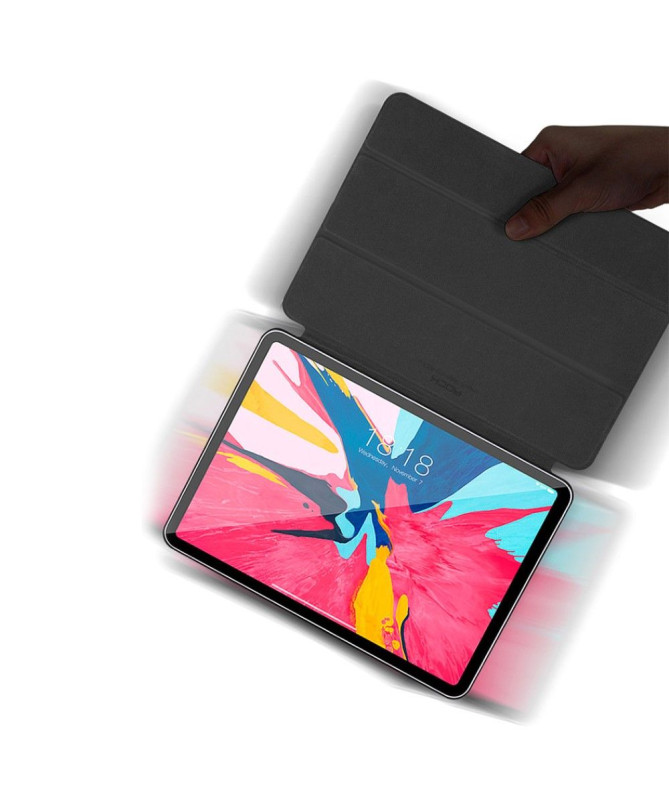 iPad Pro 12.9 2018 - Étui Veena Serie avec rabat intelligent