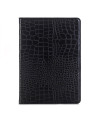 Housse iPad 10.2 effet croco simili cuir