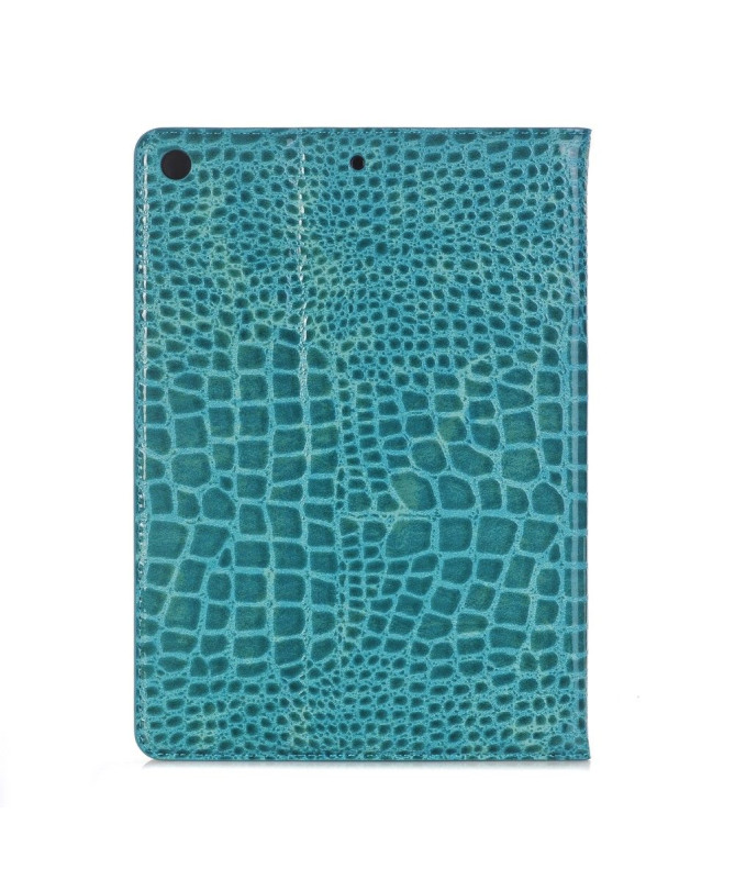 Housse iPad 10.2 effet croco simili cuir