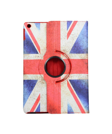 Housse iPad 10.2 Drapeau Anglais Rétro