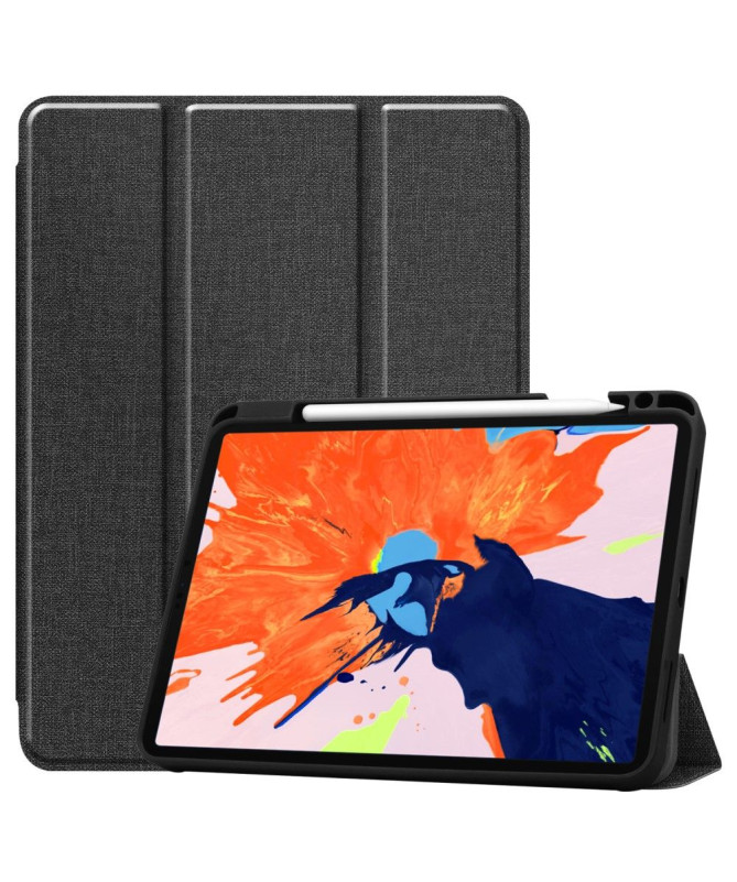 Étui à Rabat Effet Toile pour iPad Pro 11 (2020)