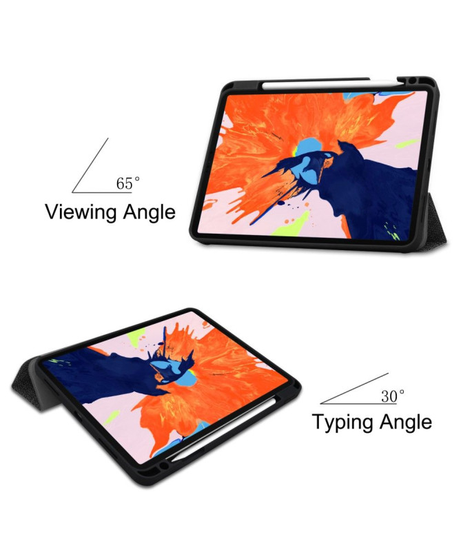 Étui à Rabat Effet Toile pour iPad Pro 11 (2020)
