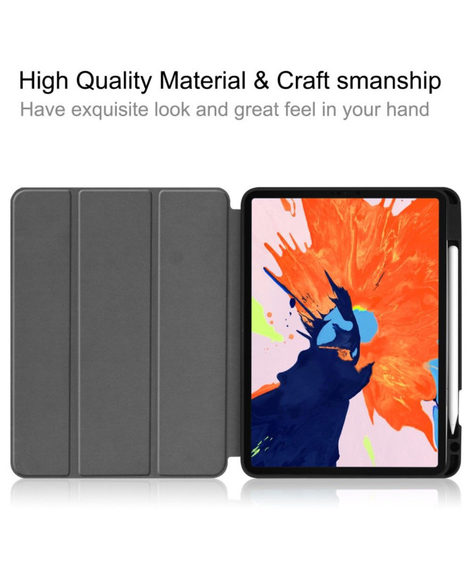 Étui à Rabat Effet Toile pour iPad Pro 11 (2020)