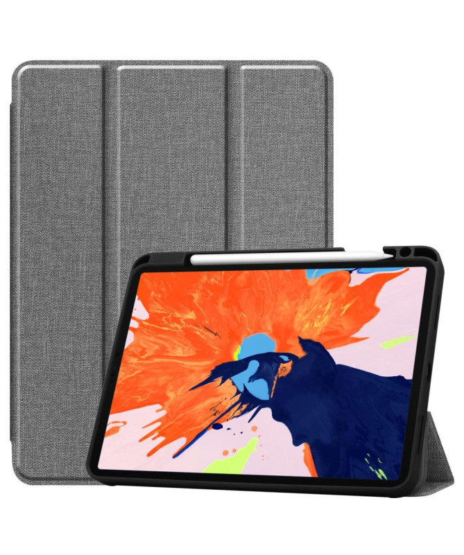 Étui à Rabat Effet Toile pour iPad Pro 11 (2020)