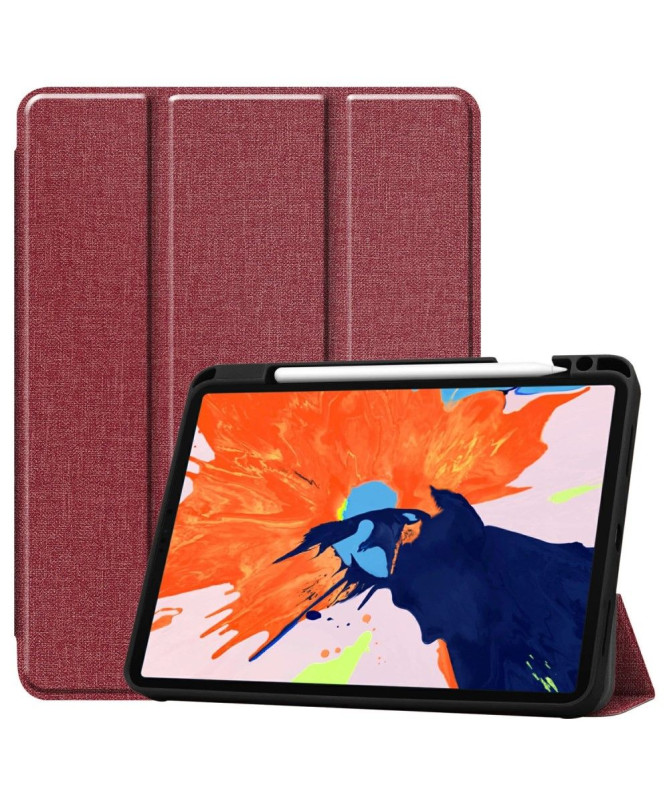 Étui à Rabat Effet Toile pour iPad Pro 11 (2020)
