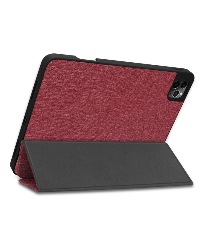 Étui à Rabat Effet Toile pour iPad Pro 11 (2020)