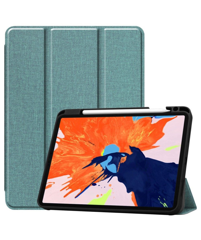 Étui à Rabat Effet Toile pour iPad Pro 11 (2020)