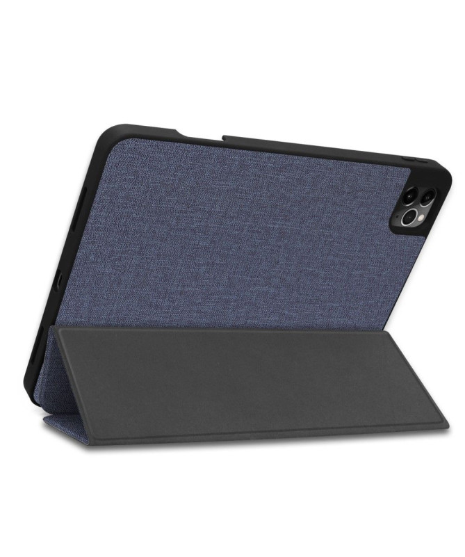 Étui à Rabat Effet Toile pour iPad Pro 11 (2020)
