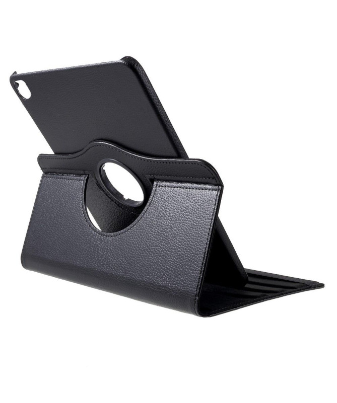 Housse iPad Pro 12.9 (2020) simili cuir litchi rotatif 360 degrés