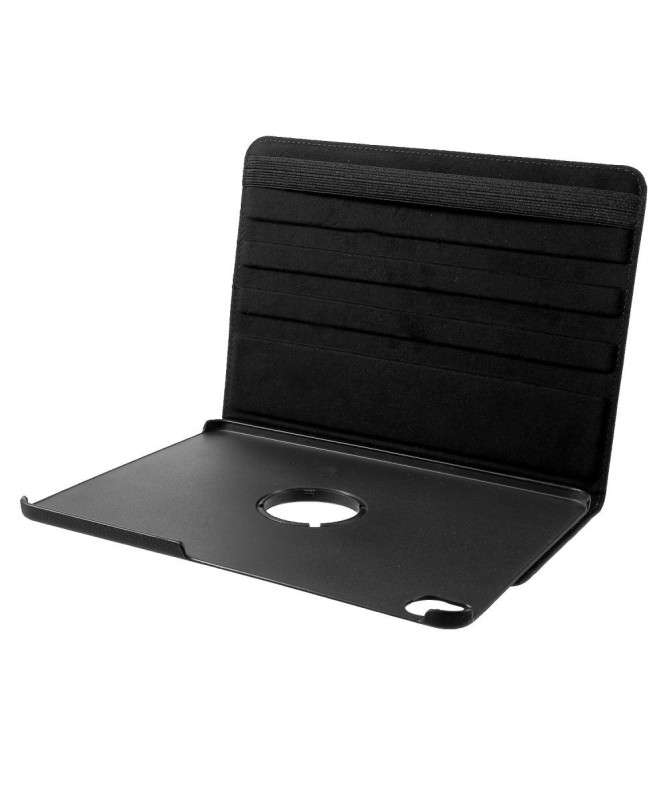 Housse iPad Pro 12.9 (2020) simili cuir litchi rotatif 360 degrés