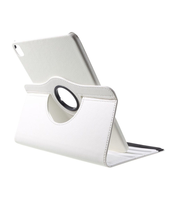 Housse iPad Pro 12.9 (2020) simili cuir litchi rotatif 360 degrés