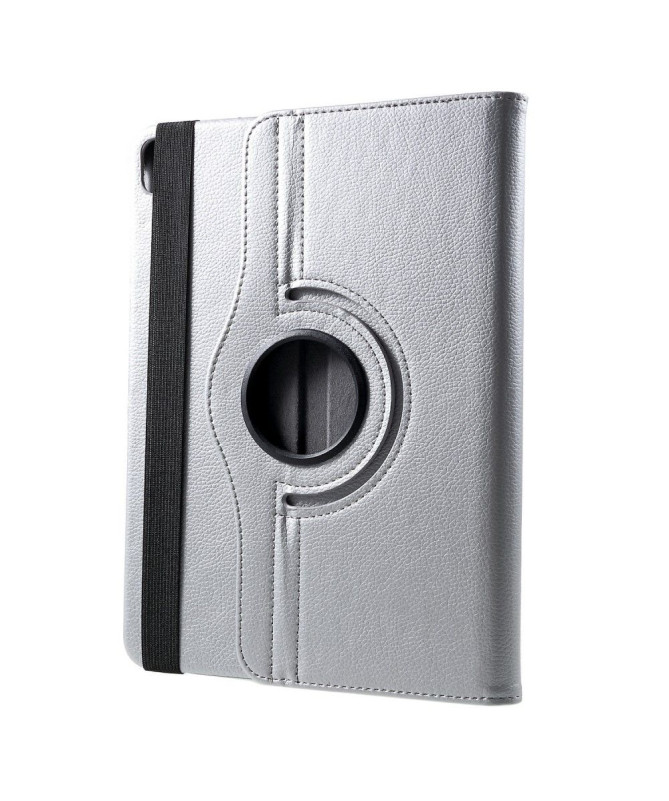 Housse iPad Pro 12.9 (2020) simili cuir litchi rotatif 360 degrés