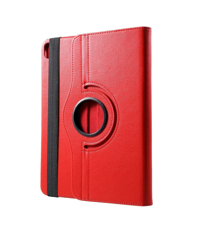 Housse iPad Pro 12.9 (2020) simili cuir litchi rotatif 360 degrés
