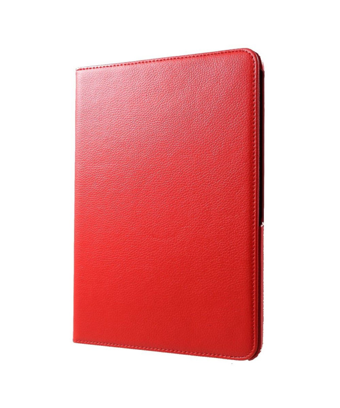 Housse iPad Pro 12.9 (2020) simili cuir litchi rotatif 360 degrés