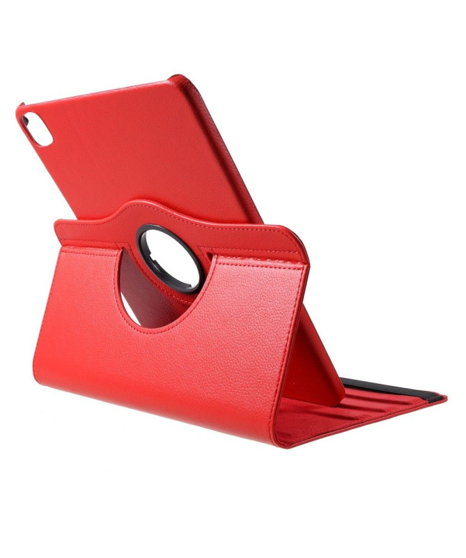 Housse iPad Pro 12.9 (2020) simili cuir litchi rotatif 360 degrés