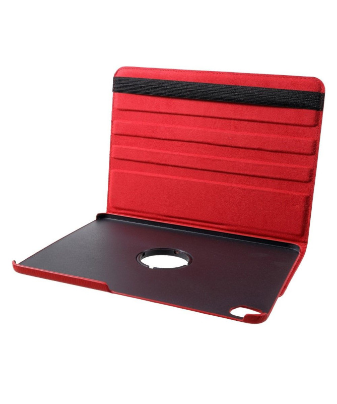 Housse iPad Pro 12.9 (2020) simili cuir litchi rotatif 360 degrés