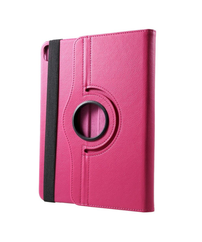 Housse iPad Pro 12.9 (2020) simili cuir litchi rotatif 360 degrés