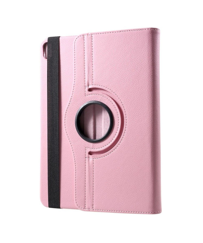 Housse iPad Pro 12.9 (2020) simili cuir litchi rotatif 360 degrés