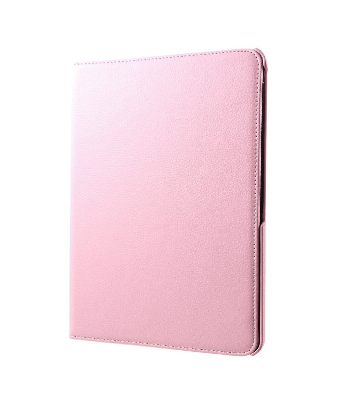 Housse iPad Pro 12.9 (2020) simili cuir litchi rotatif 360 degrés