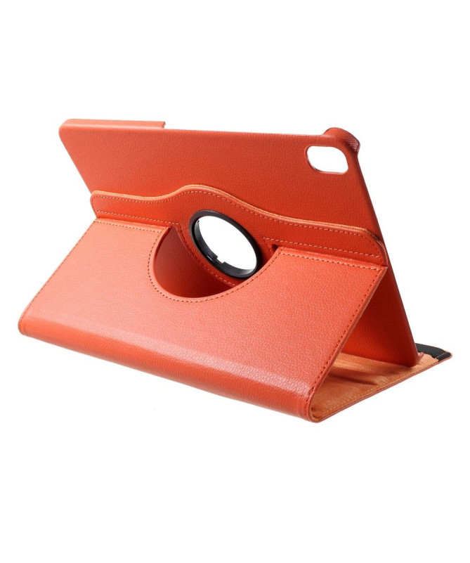 Housse iPad Pro 12.9 (2020) simili cuir litchi rotatif 360 degrés