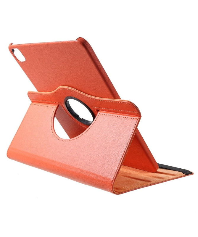 Housse iPad Pro 12.9 (2020) simili cuir litchi rotatif 360 degrés
