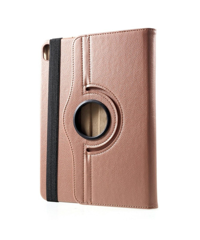 Housse iPad Pro 12.9 (2020) simili cuir litchi rotatif 360 degrés