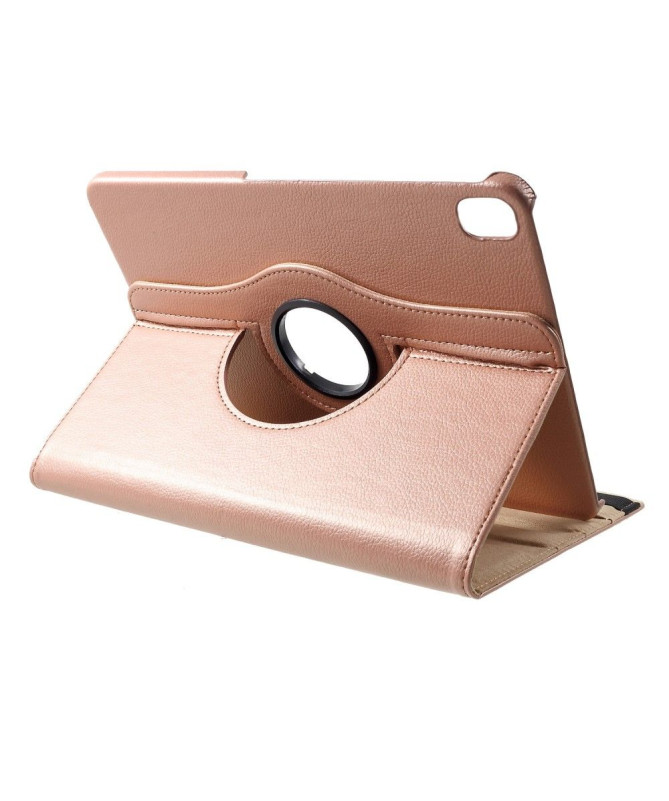 Housse iPad Pro 12.9 (2020) simili cuir litchi rotatif 360 degrés