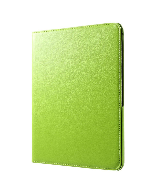 Housse iPad Pro 12.9 (2020) simili cuir litchi rotatif 360 degrés