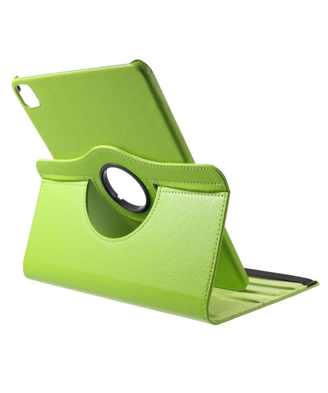 Housse iPad Pro 12.9 (2020) simili cuir litchi rotatif 360 degrés
